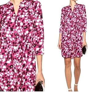 DIANE VON FURSTENBERG Freya Silk Poppy Floral Dress